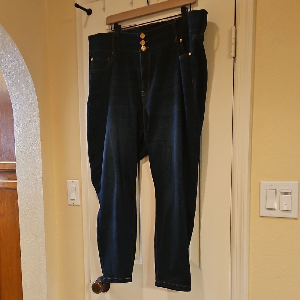 Celebrity Pink High Rise Midnight Blue Jeans
